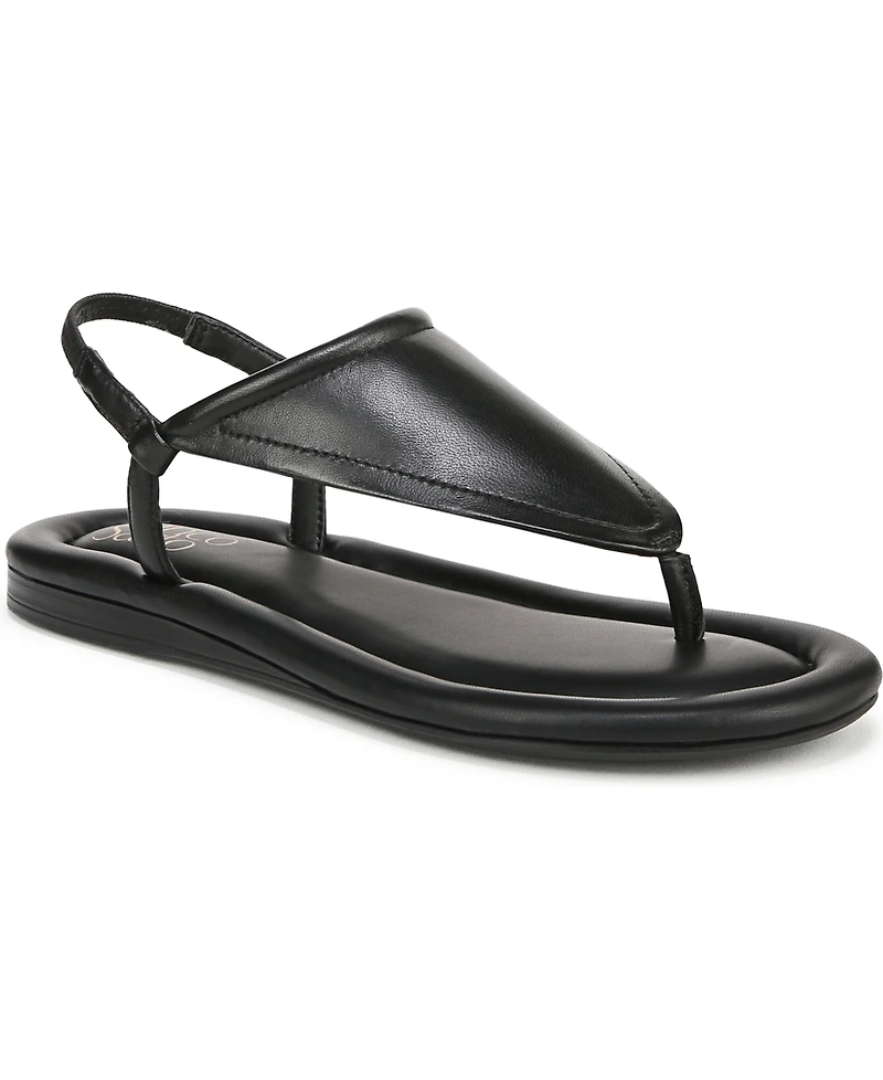Franco Sarto Women's Jocelyn Open Toe Thong Slingback Sandals