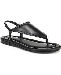 Franco Sarto Women's Jocelyn Open Toe Thong Slingback Sandals