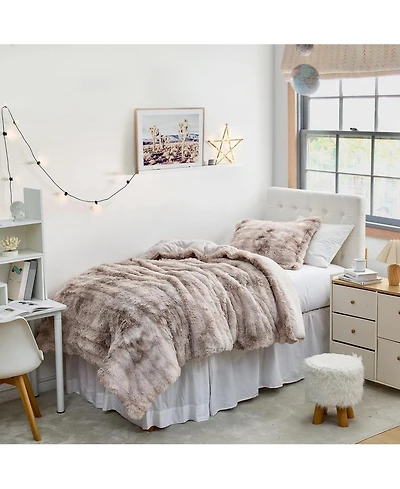 Byourbed Snowball Chunky Bunny - Coma Inducer Oversized Comforter Set - Taupe Desert