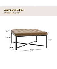 Hulala Home Ferr Modern Bench with Iron leg
