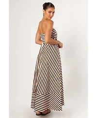 Petal and Pup Women's Bowie Strapless Maxi Dress