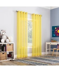 Calypso Sheer Voile Grommet Curtain Panel