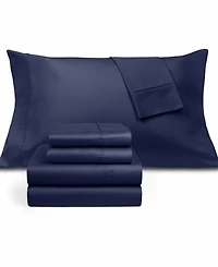 Fairfield Square Collection Brookline 1400 Thread Count 6 Pc. Sheet Set, Queen, Exclusively at Macy's