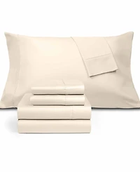 Fairfield Square Collection Brookline 1400 Thread Count 6 Pc. Sheet Set, Queen, Exclusively at Macy's