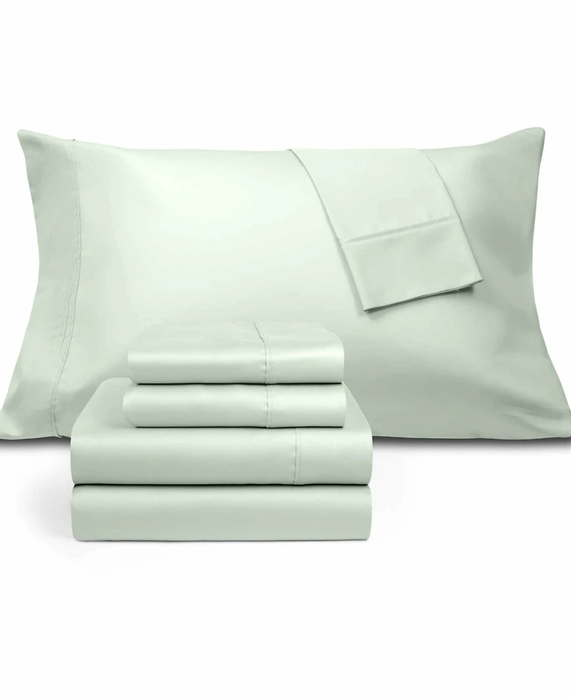 Fairfield Square Collection Brookline 1400 Thread Count 6 Pc. Sheet Set, Queen, Exclusively at Macy's