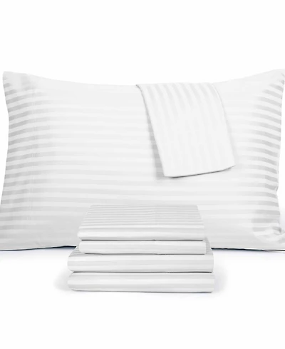 Fairfield Square Collection Brookline 1400 Thread Count 6 Pc. Sheet Set, Queen, Exclusively at Macy's