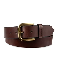 Tommy Hilfiger Men's Genuine Leather Raw Edge Casual Jean Belt