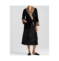 N Natori Women's Plush Lynx Robe