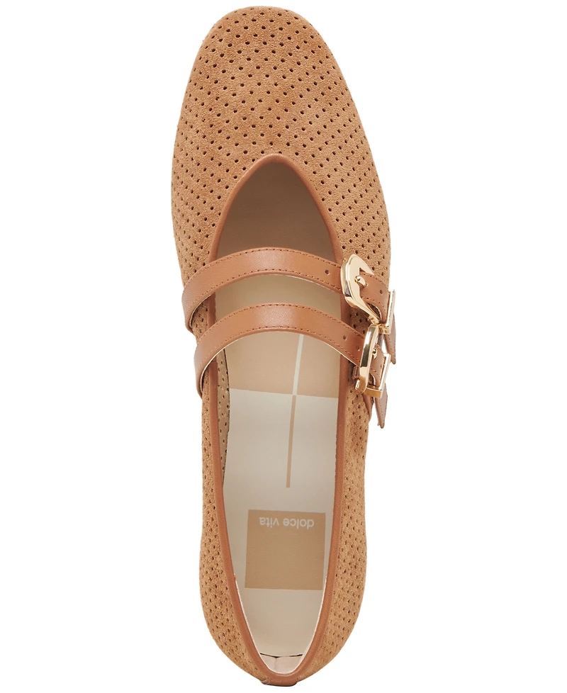 Dolce Vita Women's Baylee Double Strap Mary Jane Flats