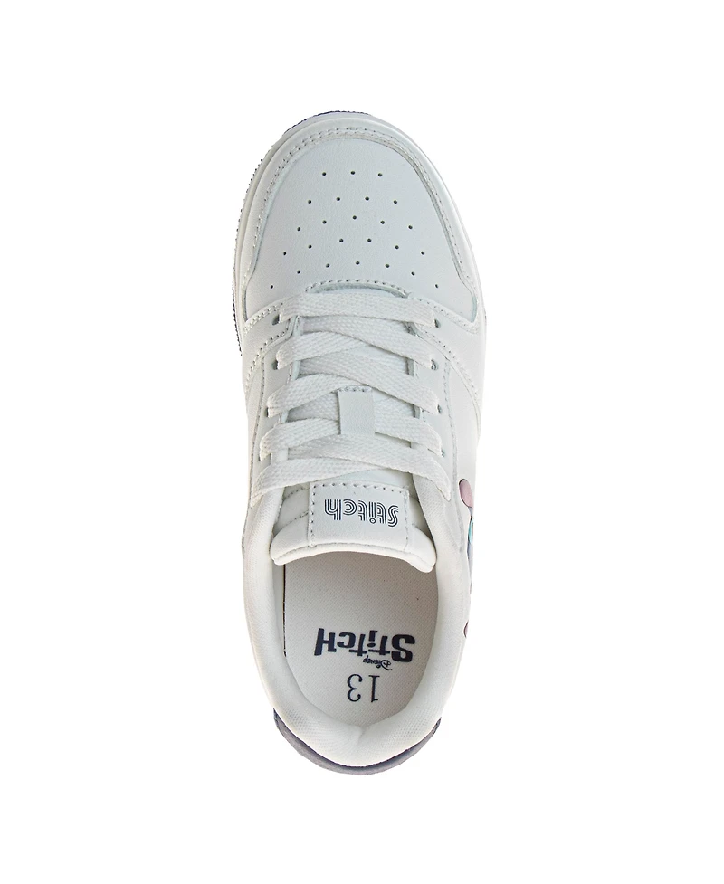 Disney Little and Big Kids Stitch Lace Up Sneakers