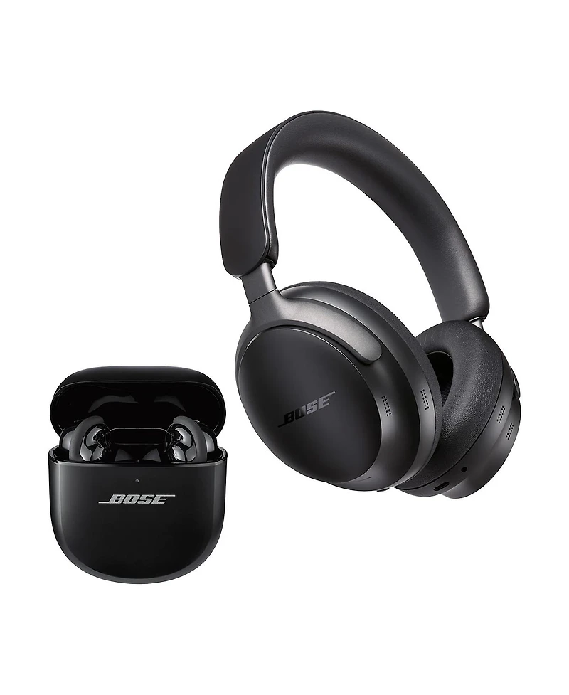 Bose QuietComfort Ultra Wireless Noise Cancelling Headphones with QuietComfort Ultra Wireless Noise Cancelling Earbuds