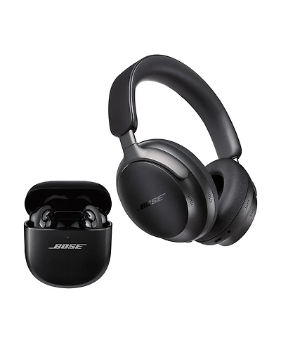 Bose QuietComfort Ultra Wireless Noise Cancelling Headphones with QuietComfort Ultra Wireless Noise Cancelling Earbuds