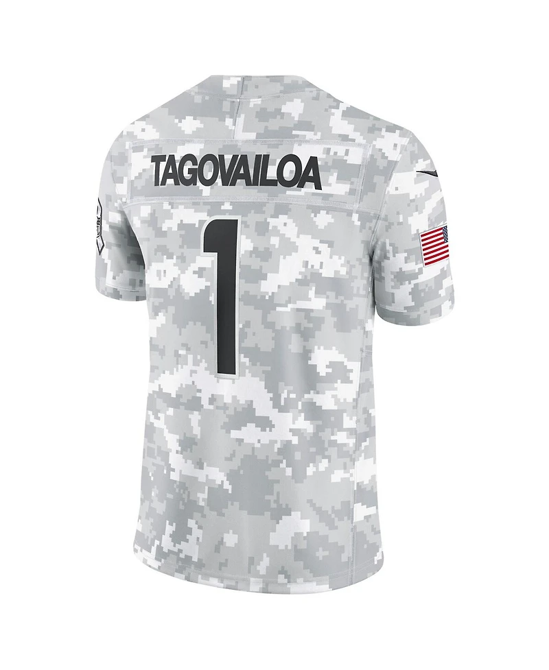 Nike Men's Tua Tagovailoa Arctic Camo Miami Dolphins 2024 Salute to Service Limited Jersey