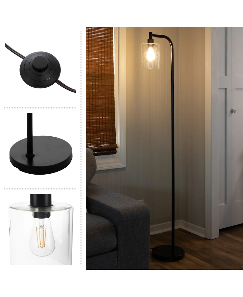 Lavish Home 65.75" Modern Led Floor Lamp