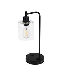 Lavish Home 16.14" Touch Control Table Lamp
