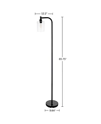 Lavish Home 65.75" Modern Led Floor Lamp