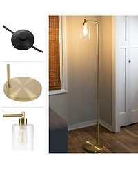 Lavish Home 65.75" Modern Led Floor Lamp