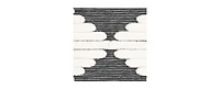 Bayshore Home Textured Tones Strings 2'7"x8' Runner Area Rug