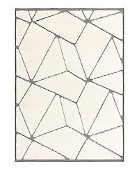 Bayshore Home Textured Tones Spectrum 5'1"x7'1" Area Rug