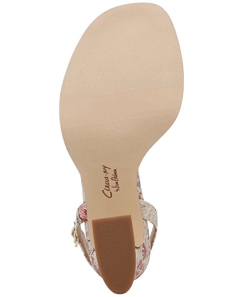 Circus Ny by Sam Edelman Holly Strappy Block-Heel Dress Sandals