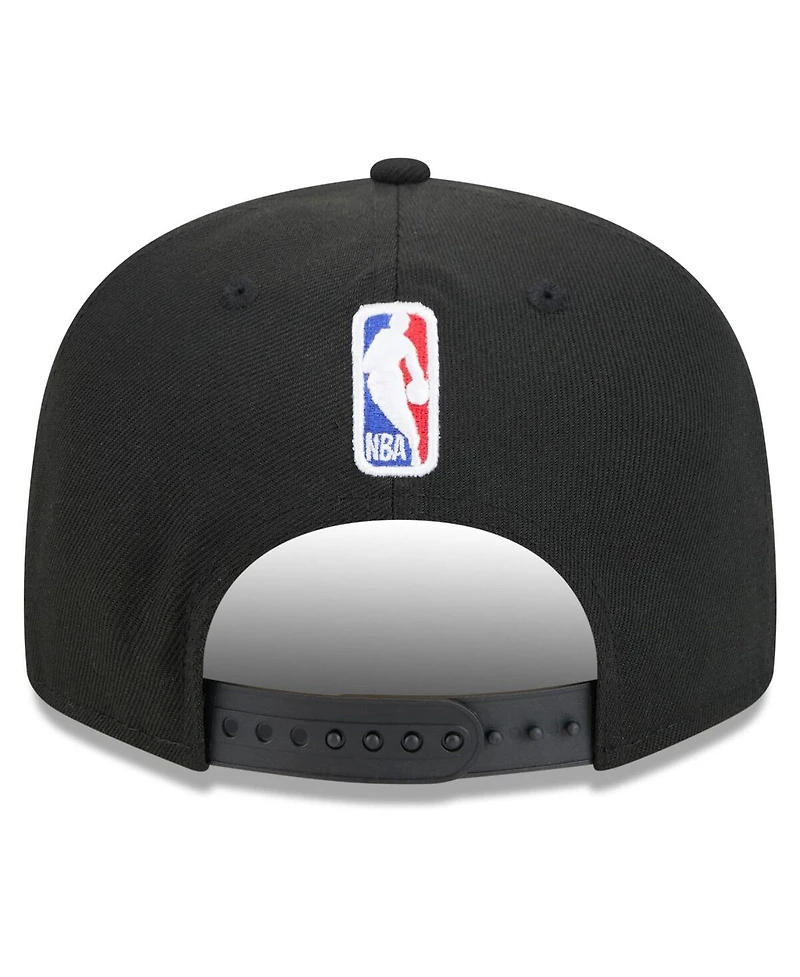 New Era Men's Black Toronto Raptors 2024/25 City Edition Alternate 9FIFTY Snapback Hat