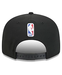 New Era Men's Black Toronto Raptors 2024/25 City Edition Alternate 9FIFTY Snapback Hat