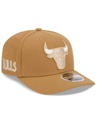 New Era Men's Tan Chicago Bulls 2024/25 City Edition 9SEVENTY Stretch-Snap Hat