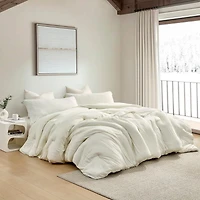 Look At This Thicky - Coma Inducer Oversized Comforter Set - Standard Thicky - Creamy Elephant