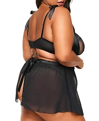 Adore Me Plus Fantasia Babydoll Lingerie