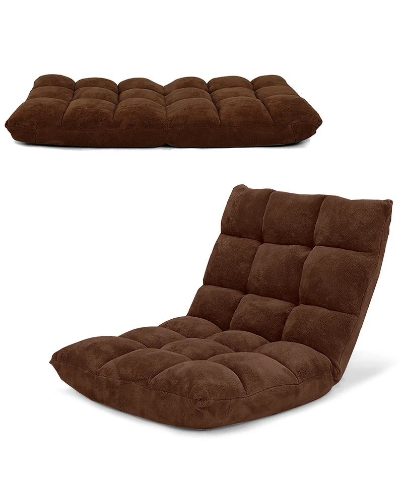 Gouun Adjustable 14-position Cushioned Floor Chair