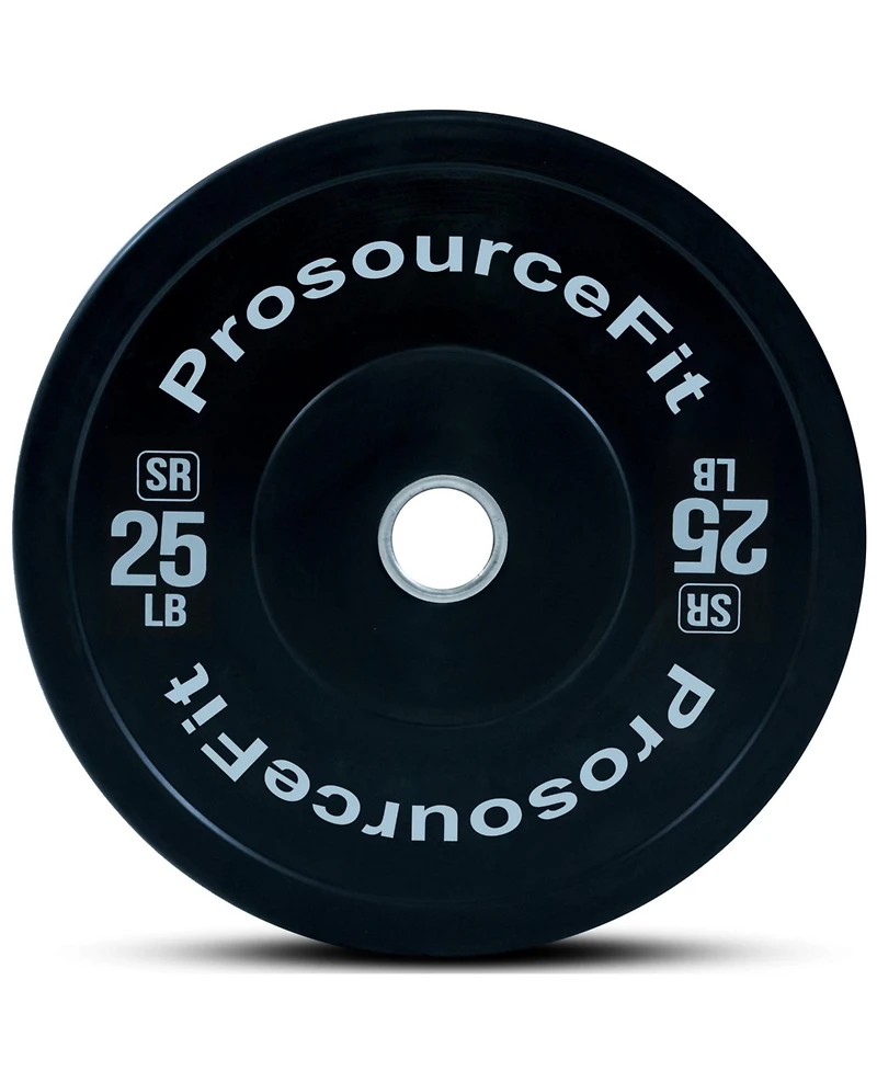 ProsourceFit Solid Rubber Bumper Plate
