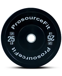 ProsourceFit Solid Rubber Bumper Plate