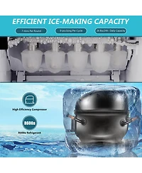 Costway Ice Maker Machine Countertop 26Lbs/24H Portable