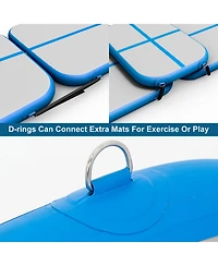 1 Pcs 10' Inflatable Gymnastics Mat Floor Mats