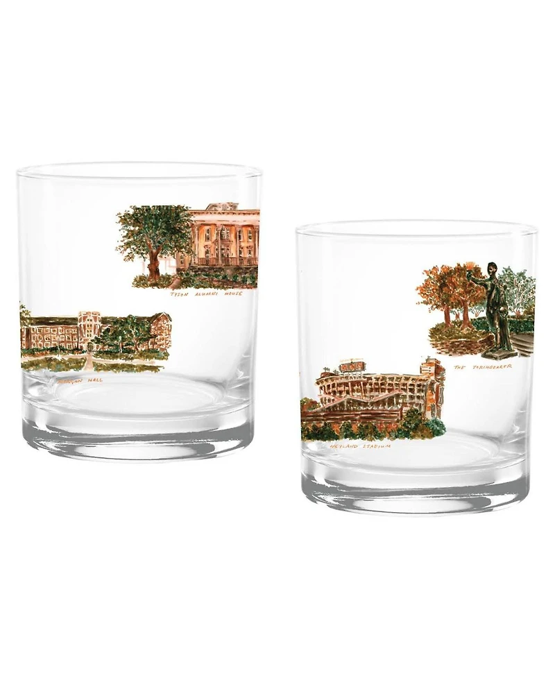 Indigo Falls Tennessee Volunteers 2-Pack 14oz. Laura Wilcox University Rocks Set