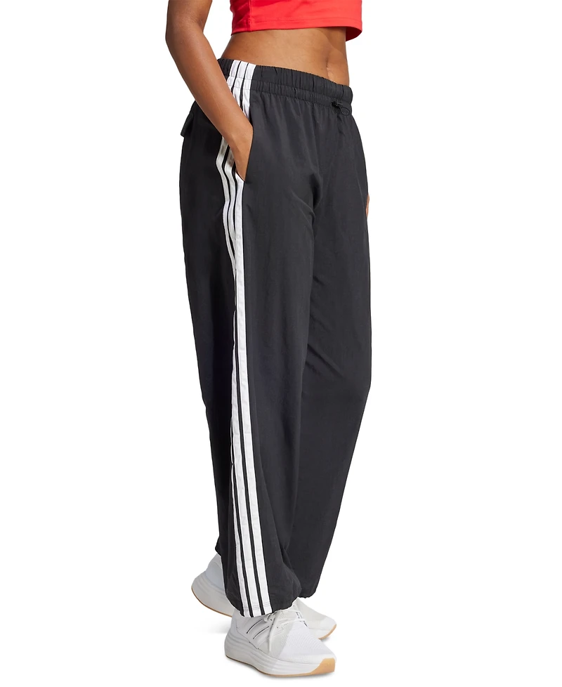 adidas Women's Three Stripe Parachute Pants