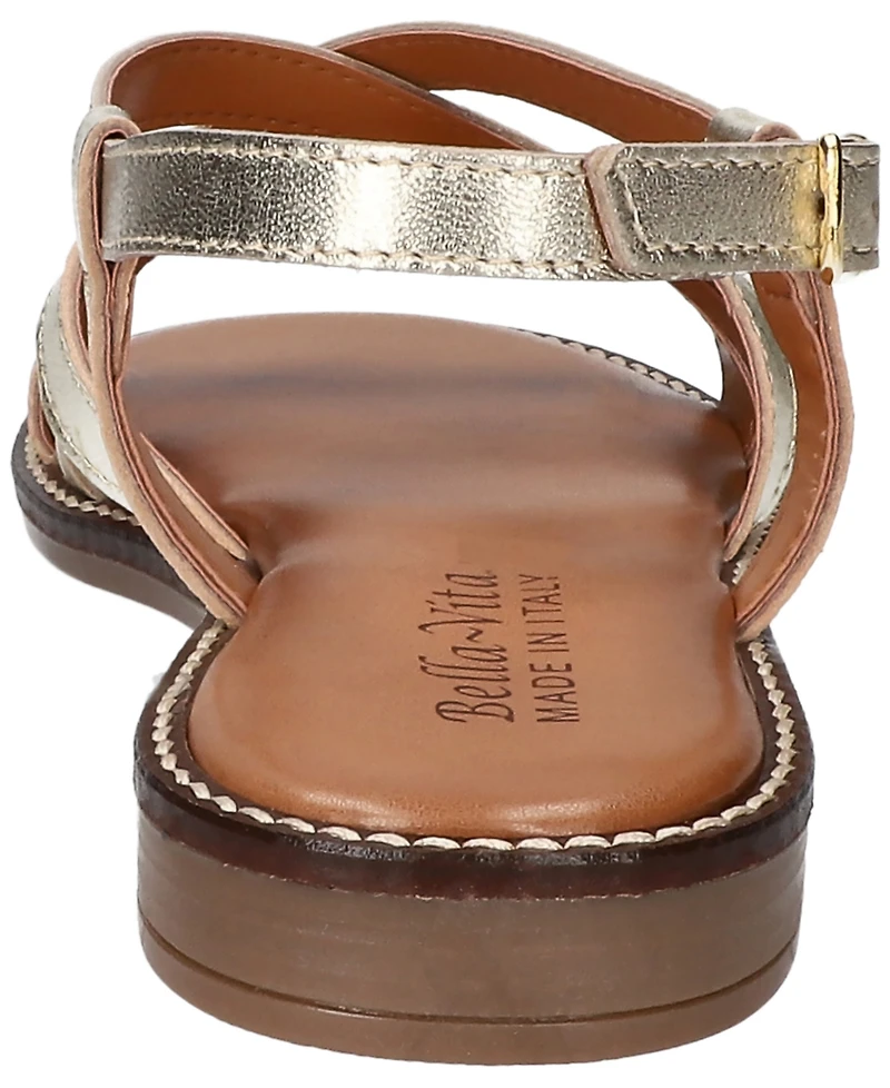 Bella Vita Women's Tya-Italy Flat Sandals