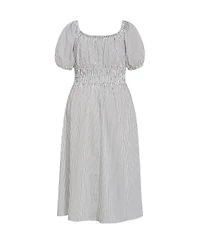 City Chic Plus Size Adelynn Street Dress