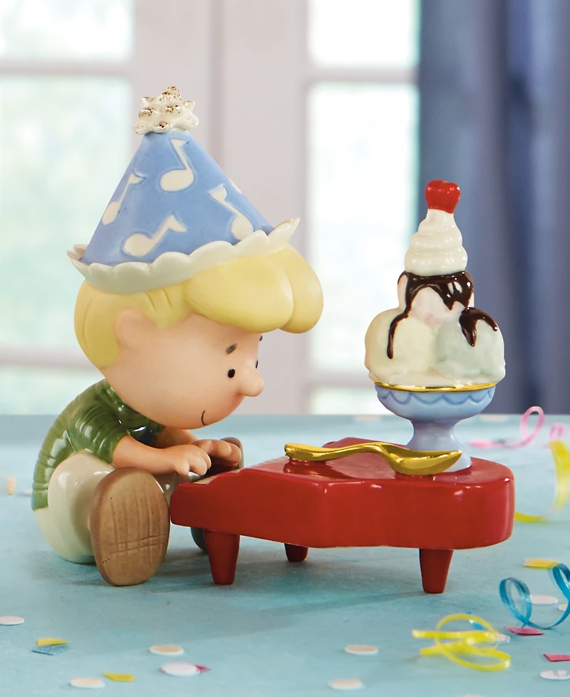 Lenox Peanuts 6 Pc. Birthday Party Porcelain Figurine Set