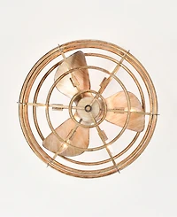 Home Accessories 26" Baakir 6-Light Indoor Ceiling Fan with Light Kit and Remote