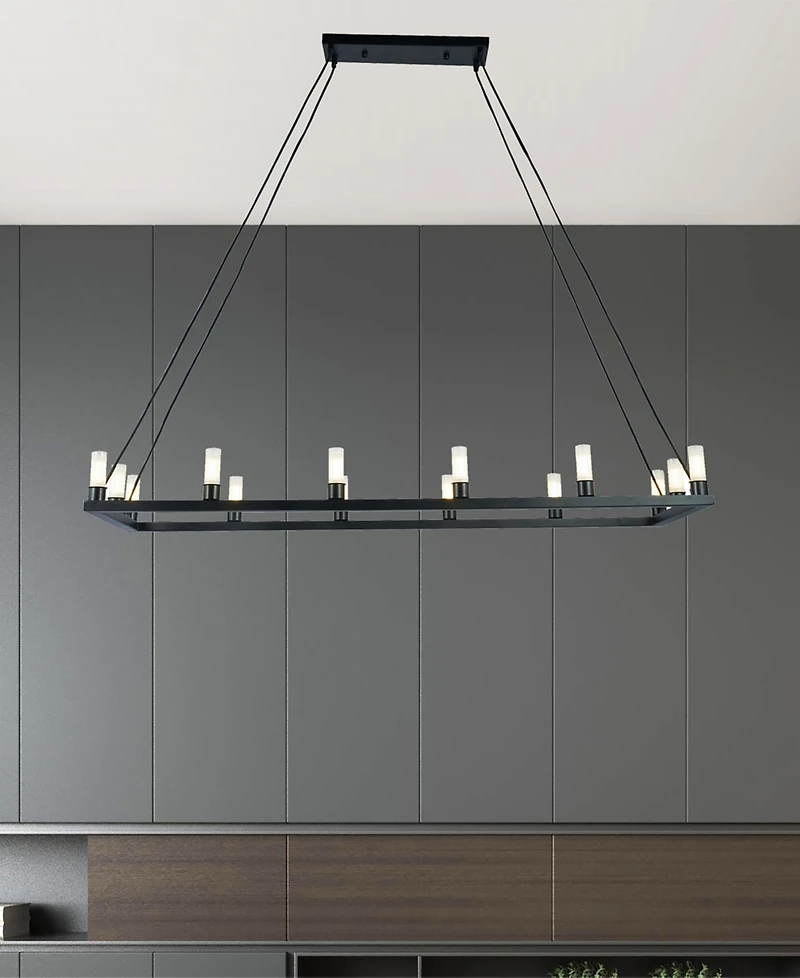 Home Accessories 47.2" Zinak 14-Light Indoor Chandelier with Light Kit