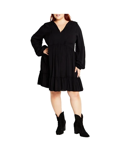 City Chic Plus Alinda Mini Dress