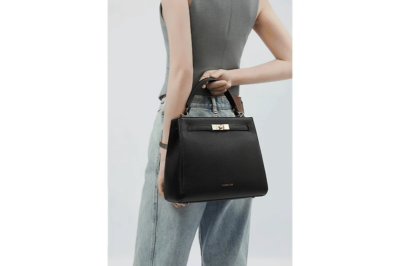 New-Victoria Women Satchel & Victoria Hyde Medium Handbag