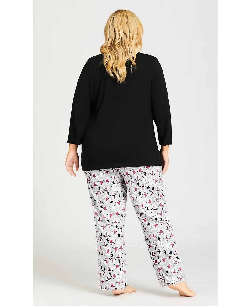 Avenue Women's Fa La La Sleep Top