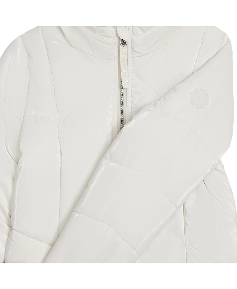 Jessica Simpson Toddler Girls Reflective Shine Fashion Puffer Jacket