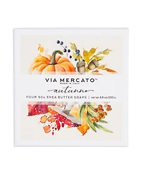Via Mercato Gift Set, 50g Soap Set, 4 Piece