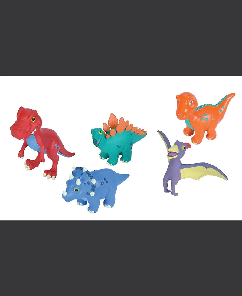 Wild Republic Polybag Dinosaur Baby Figurines, 5 Pieces