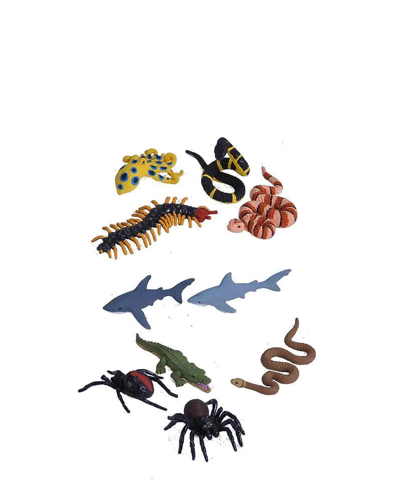 Wild Republic Nature Tube Australias Deadliest Figurines, 10 Pieces