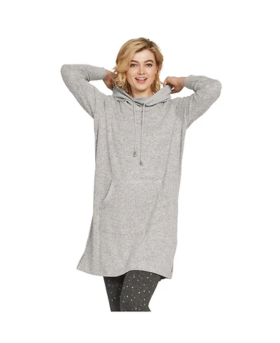 Ellos Women's Funnel-Neck Lounge Sweatshirt Tunic