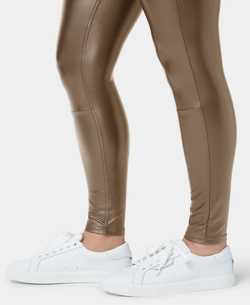 Hue Women's Faux-Leather Leggings